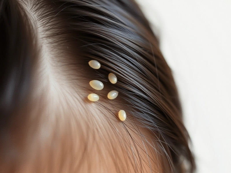 What Do Head Lice Eggs (Nits) Look Like? Visual Identification Guide with Photos