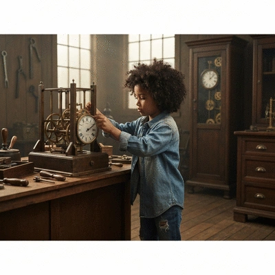 Child scratching head due to lice infestation