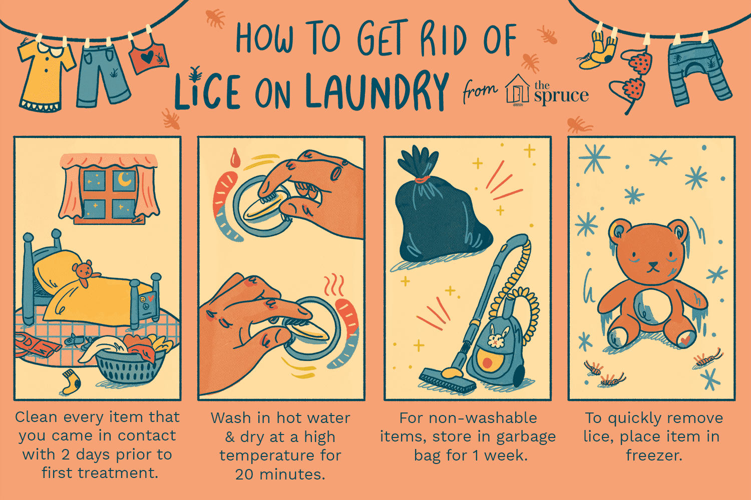 How To Properly Clean And Disinfect Lice Nit-infested Hats And Hair Accessories